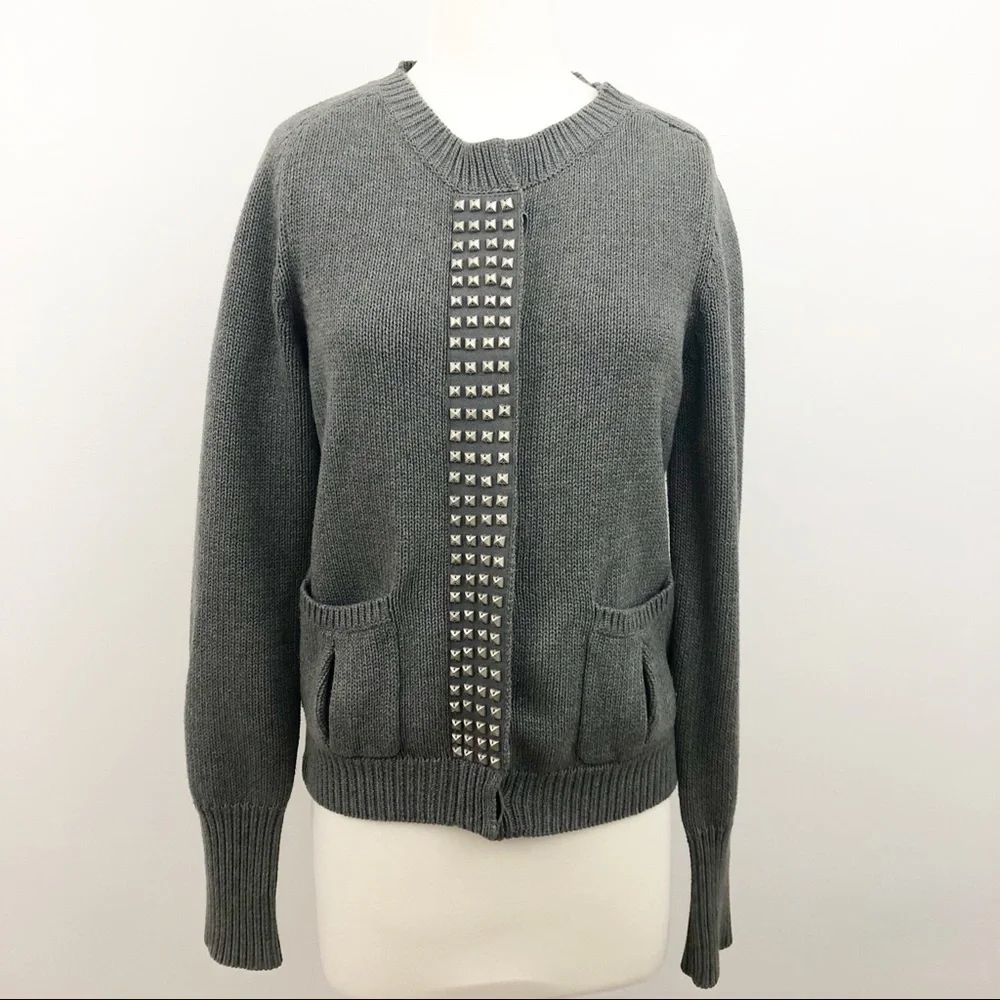 J. Crew Studded Cardigan Size Small